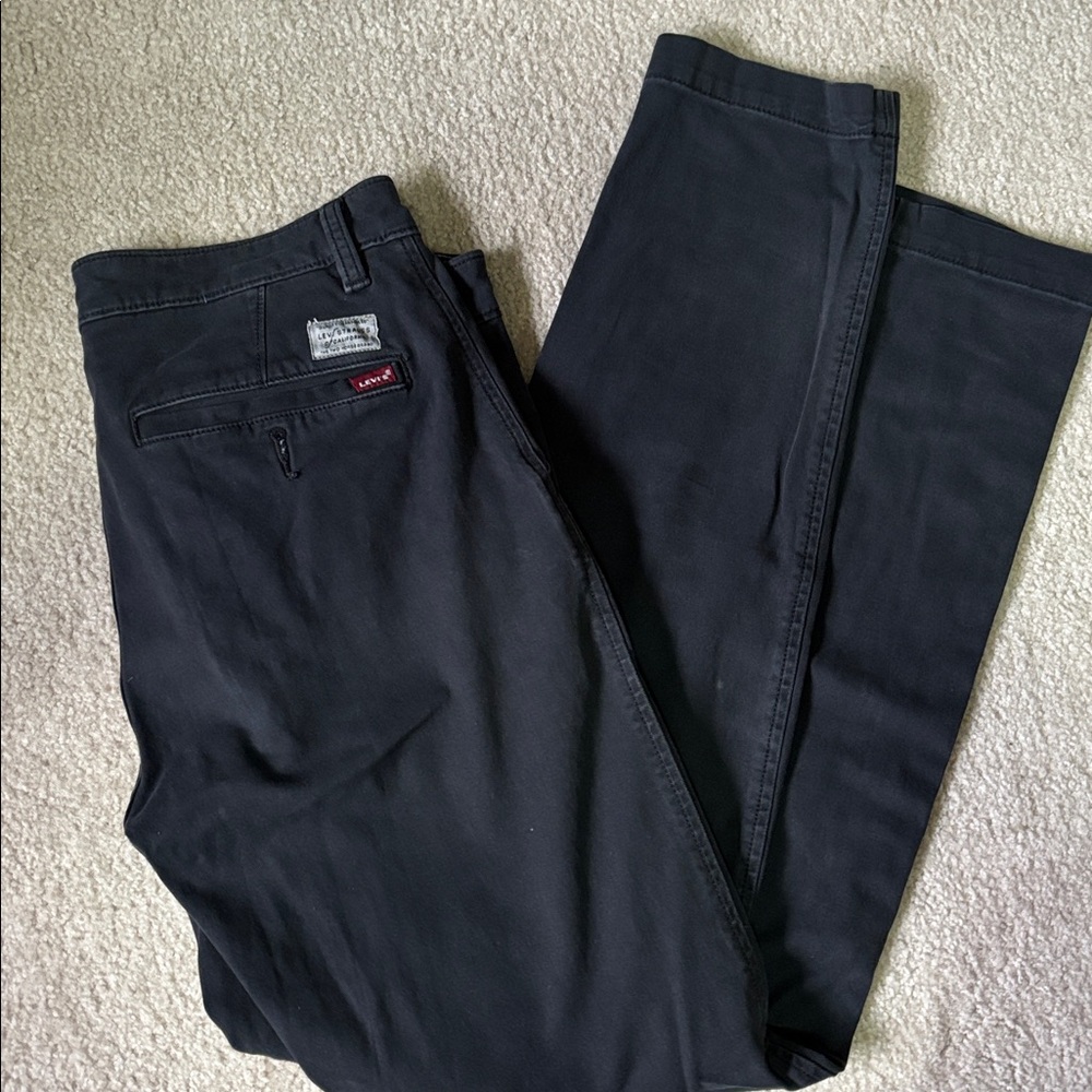 Levi's Black Chino Pants w30